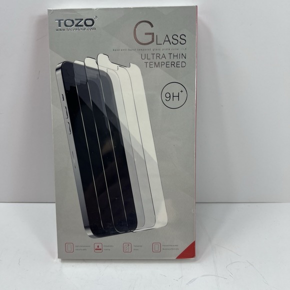 Tozo Other - TOZO Screen Protector iPhone 16 Plus 6.7" Clear NEW Tempered Glass 9H Nano Film